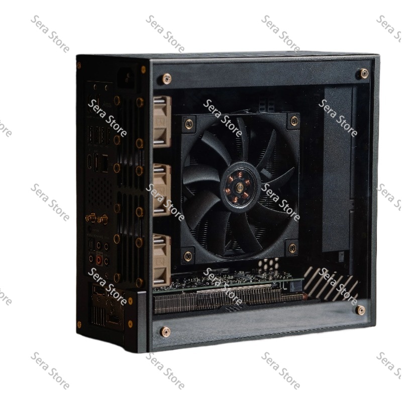 Sff Mini Itx Cnc Aluminum Chassis - Gabinete LP P6 ITX em Alumínio