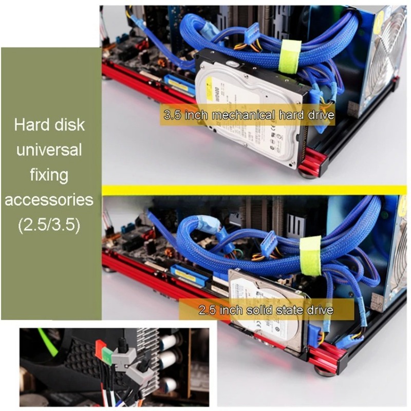 Gabinete de Teste ATX para PC  - Aluminum Open Frame Test Bench Water Cooling avaliação e preço