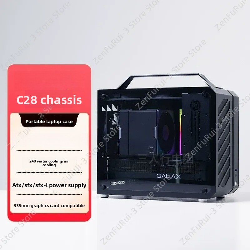 Gabinete Mini PC Master Mechan - Mechanic Master C28 Matx Portable Pc Case avaliação e preço