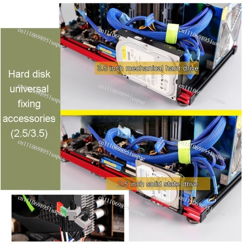 Gabinete ATX de Alumínio para  - Aluminum Open Frame Test Bench Water Cooling avaliação e preço