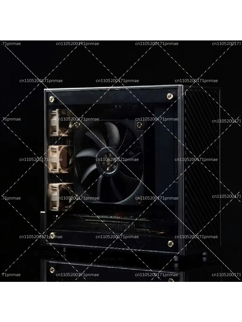 Gabinete Mini PC LP-P6 ITX em  - Sff Mini Itx Cnc Aluminum Chassis avaliação e preço