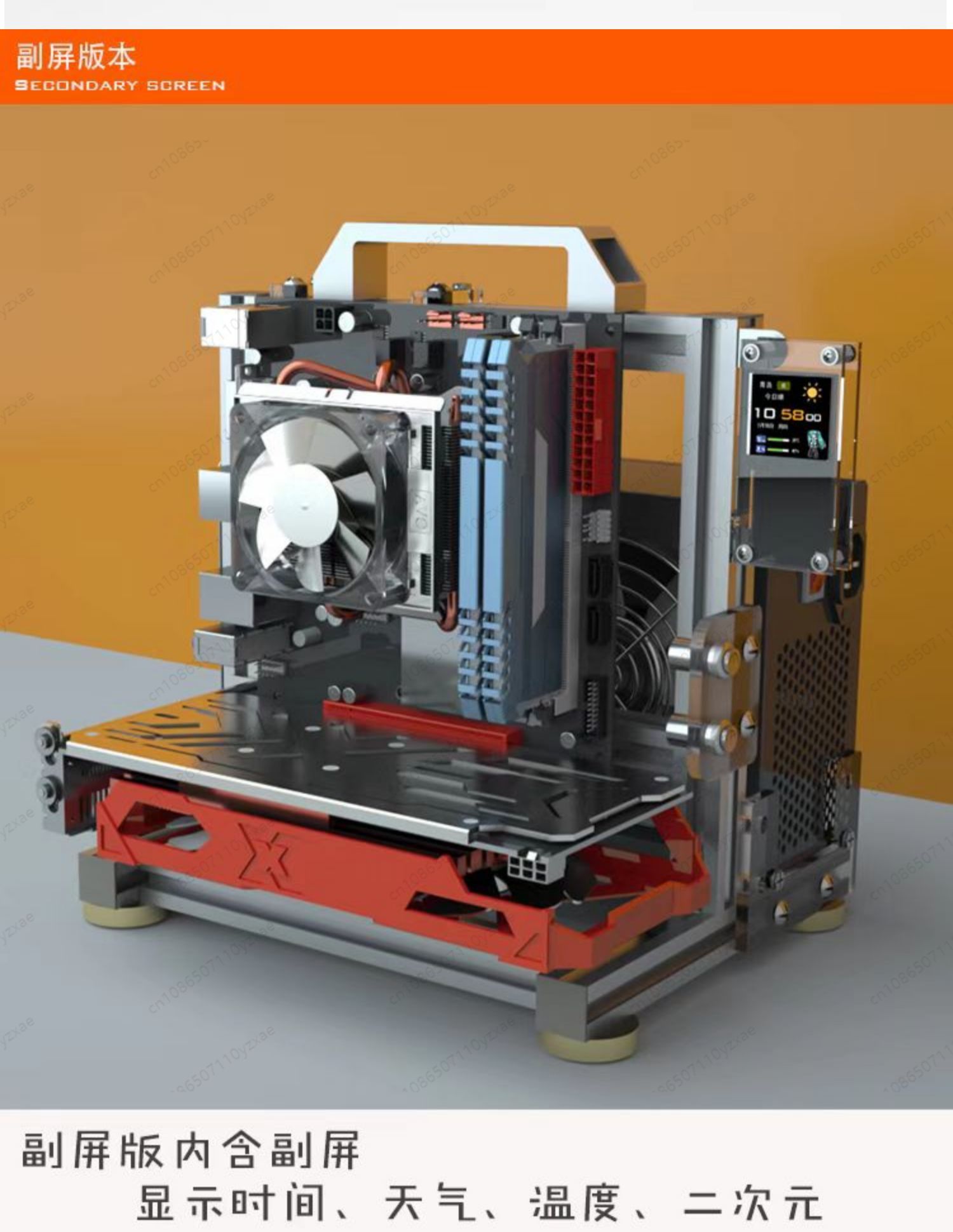 Bancada de Teste Mini Portátil - Aluminum Open Frame Test Bench Water Cooling avaliação e preço